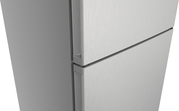 Top-Freezer, Edelstahl, Gerät, Kühlschrank, Doppelapparat