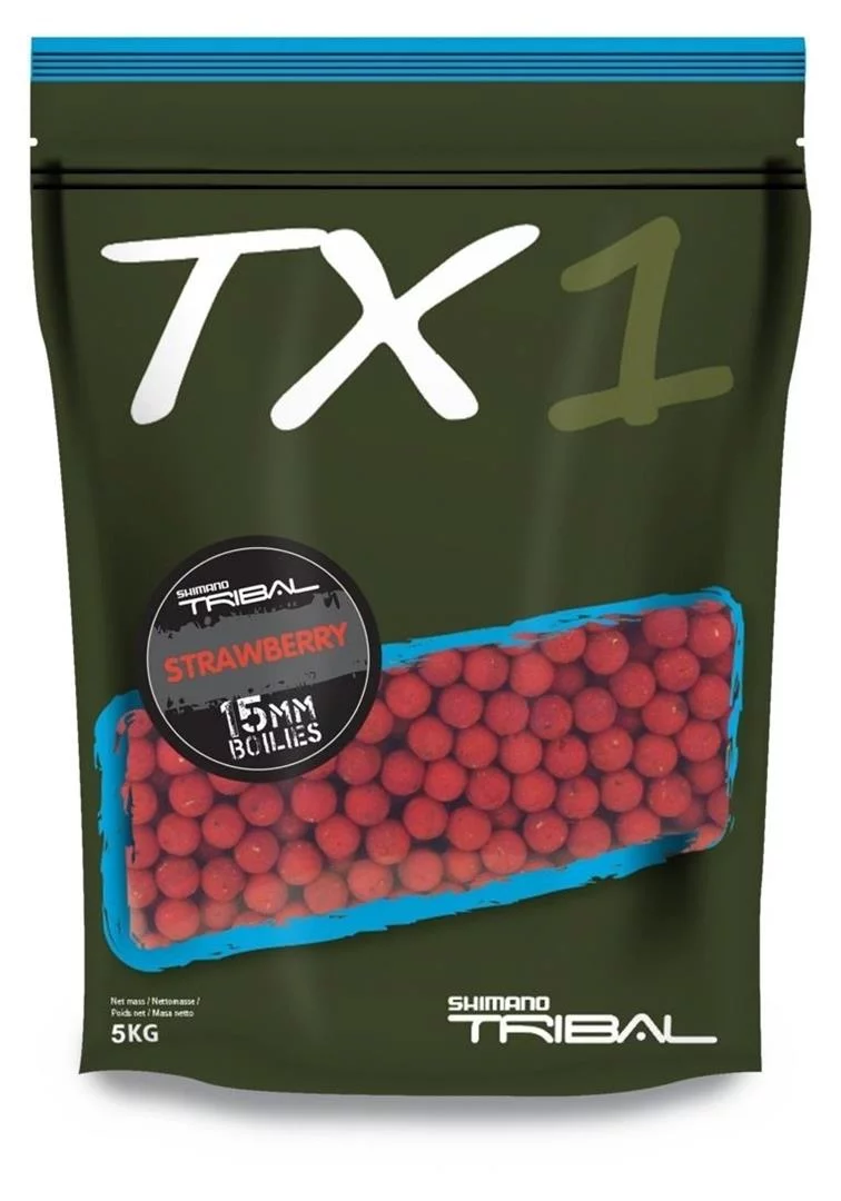 TX1 Boilie Strawberry 20mm 5kg