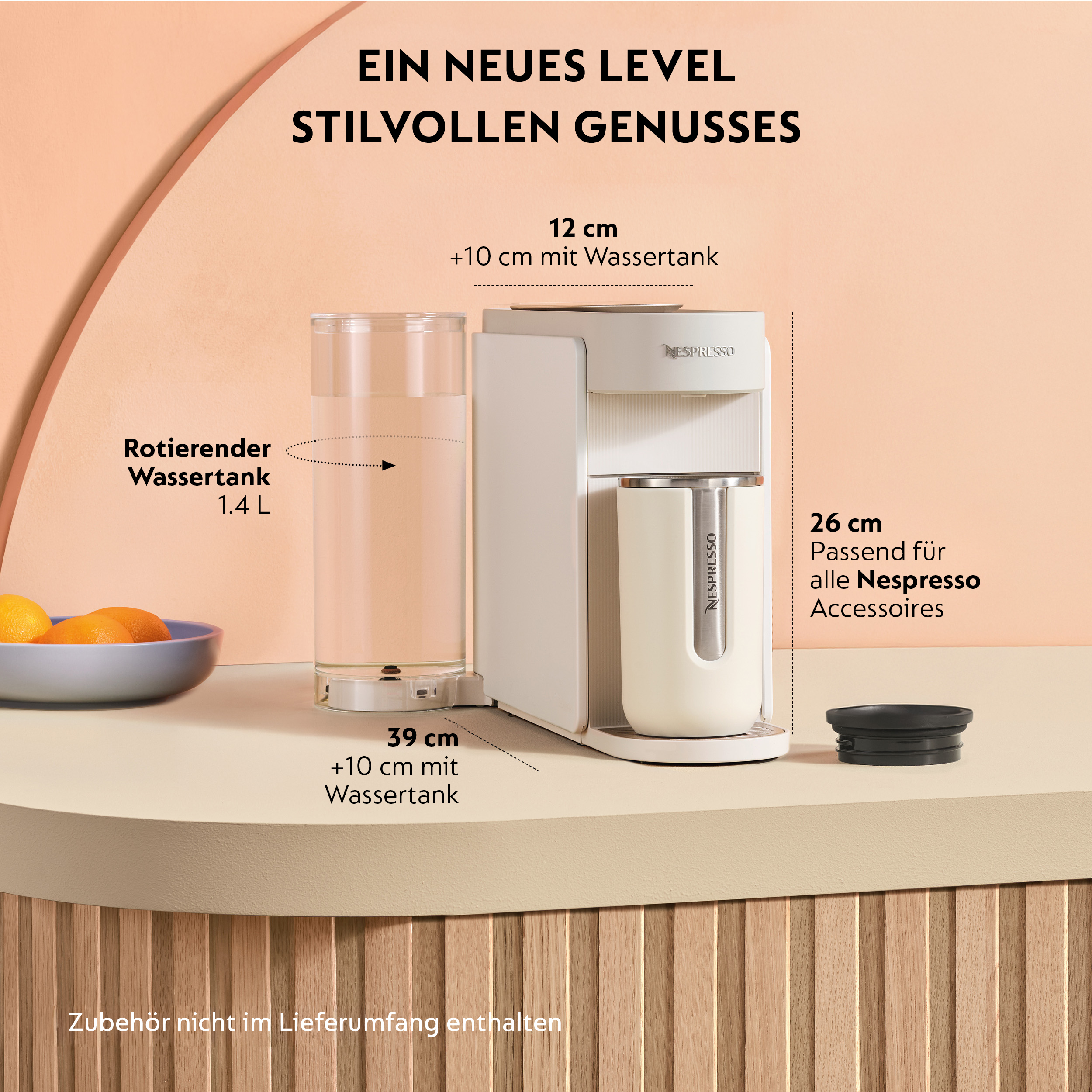 Nespresso  ENV200.W Vertuo Up Pearl White