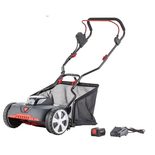 Akku-Spindelmäher Razor Cut 38.4. Li HM Comfort Set (inkl. Akku 4 Ah und Ladegerät) Gras, Rasen, Pflanze, Gerät, Rasenmäher