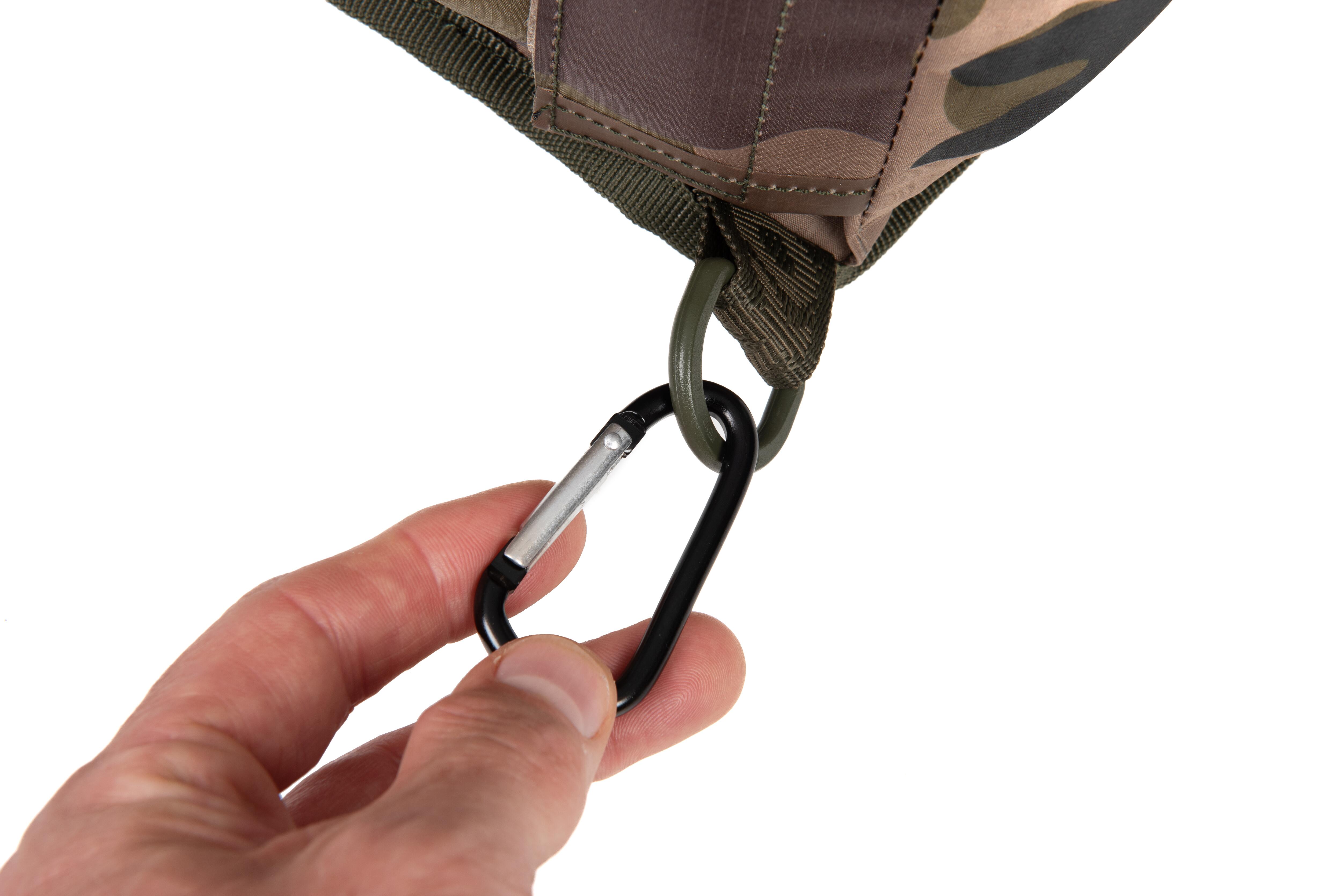 karabiner, haken, tarnung, riemen, karabiner