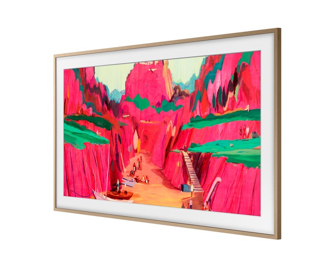 Kunst, Moderne Kunst, Malerei, Leinwand