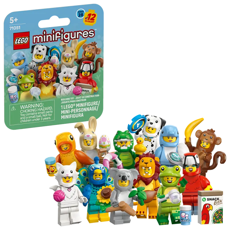 LEGO Minifiguren Tiere Serie 28