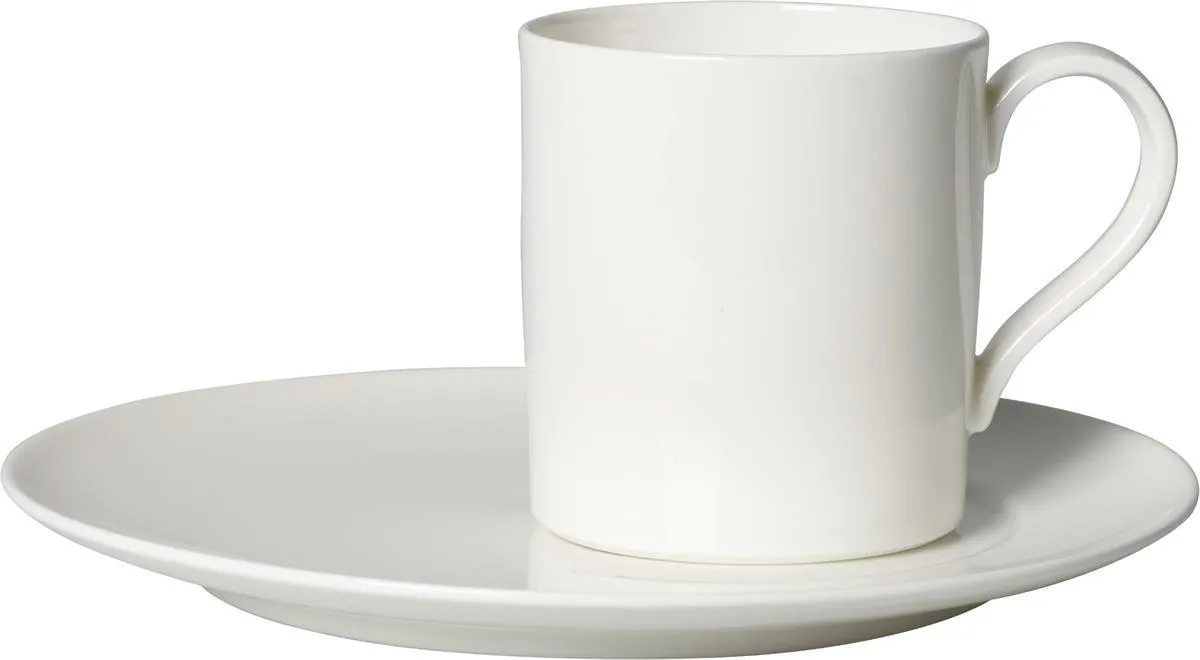 Metrochic Blanc Kaffeetasse mit Untertasse 2tlg.