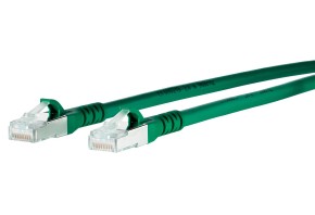 Patchkabel Cat.6A AWG26 1,0m grün (1308451055-E)