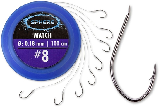 Sphere Match black nickel 2,05kg,4,5lbs d0,14mm 100cm 8Stück 0,16g (4782012)
