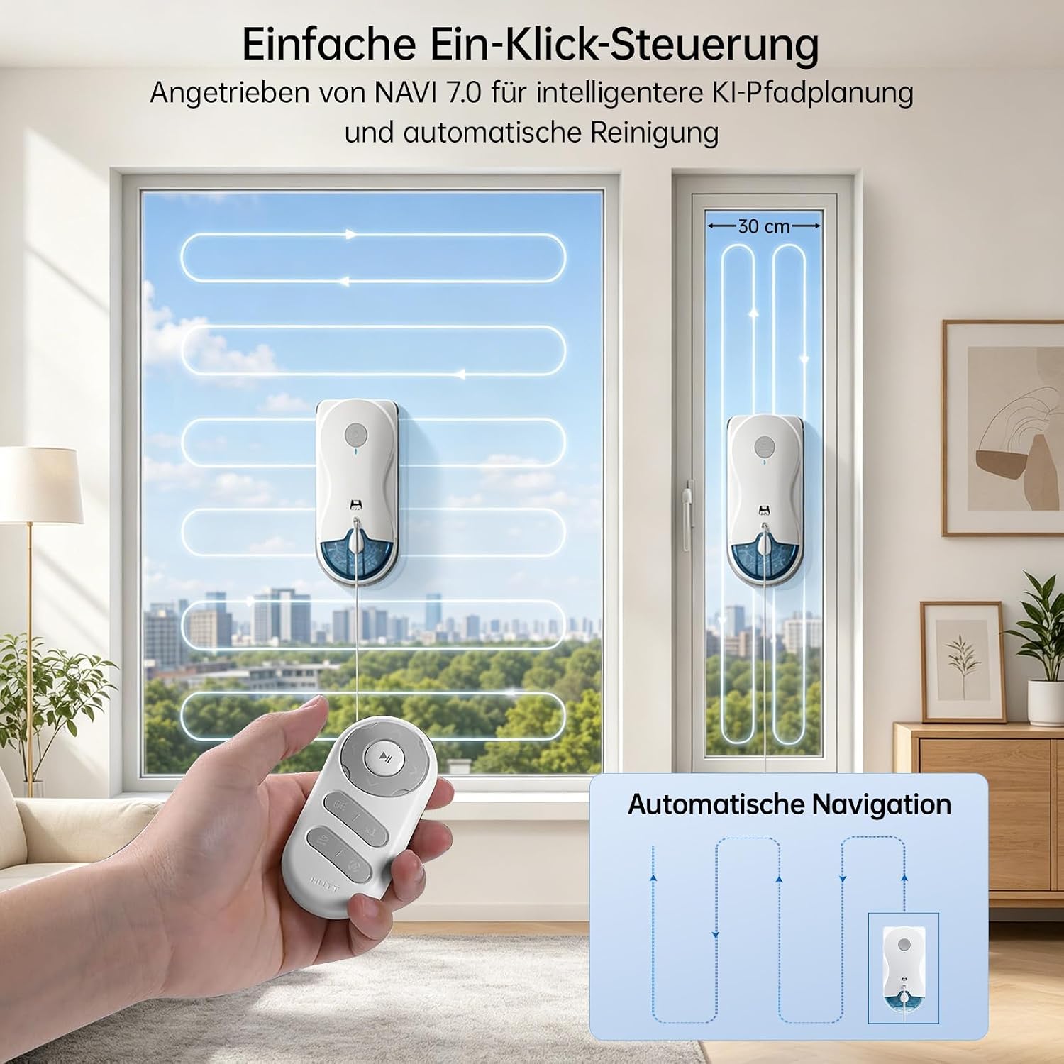 Hutt 10 Fensterreinigungsroboter