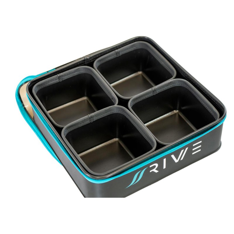 Lunchbox, Divided, Bento, Metall, Blau