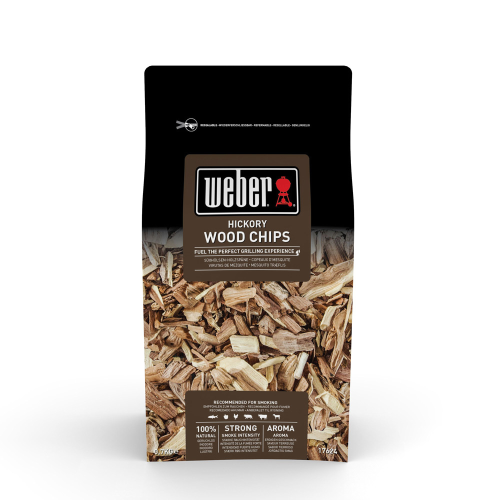 Räucherchips Hickory, 0,7 kg Räucherchips Hickory, 0,7 kg