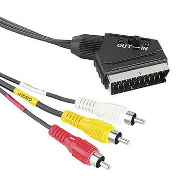 43178 - SCART IN/OUT-3 CINCH 1,5M 43178 - SCART IN/OUT-3 CINCH 1,5M
