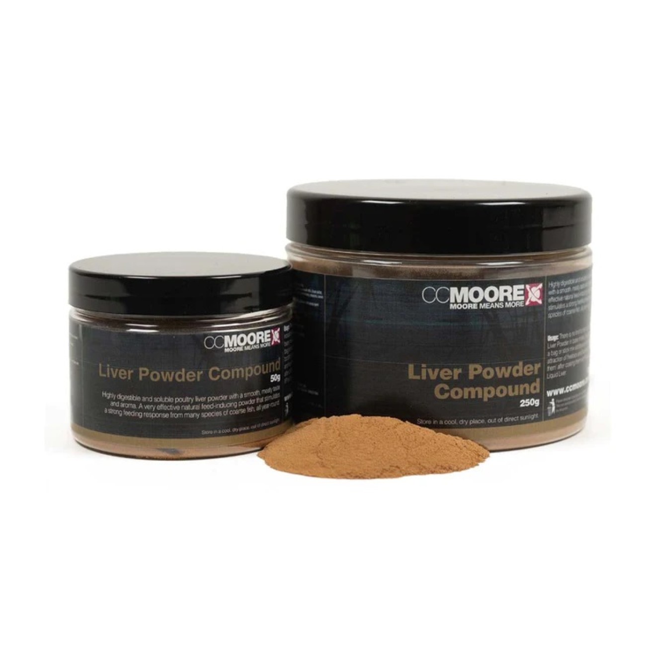 Liver Powder, Pulver, Bräunlich, Gläser, Puder