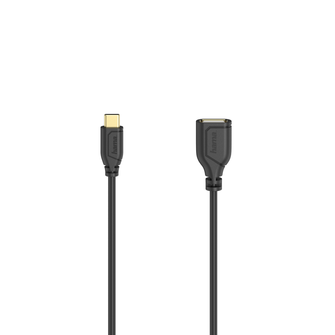 USB-C-OTG-Kabel ´Flexi-Slim´, USB 2.0, 480 Mbit/s, Schwarz, 0,15 m (200638) USB-C-OTG-Kabel ´Flexi-Slim´, USB 2.0, 480 Mbit/s, Schwarz, 0,15 m (200638)
