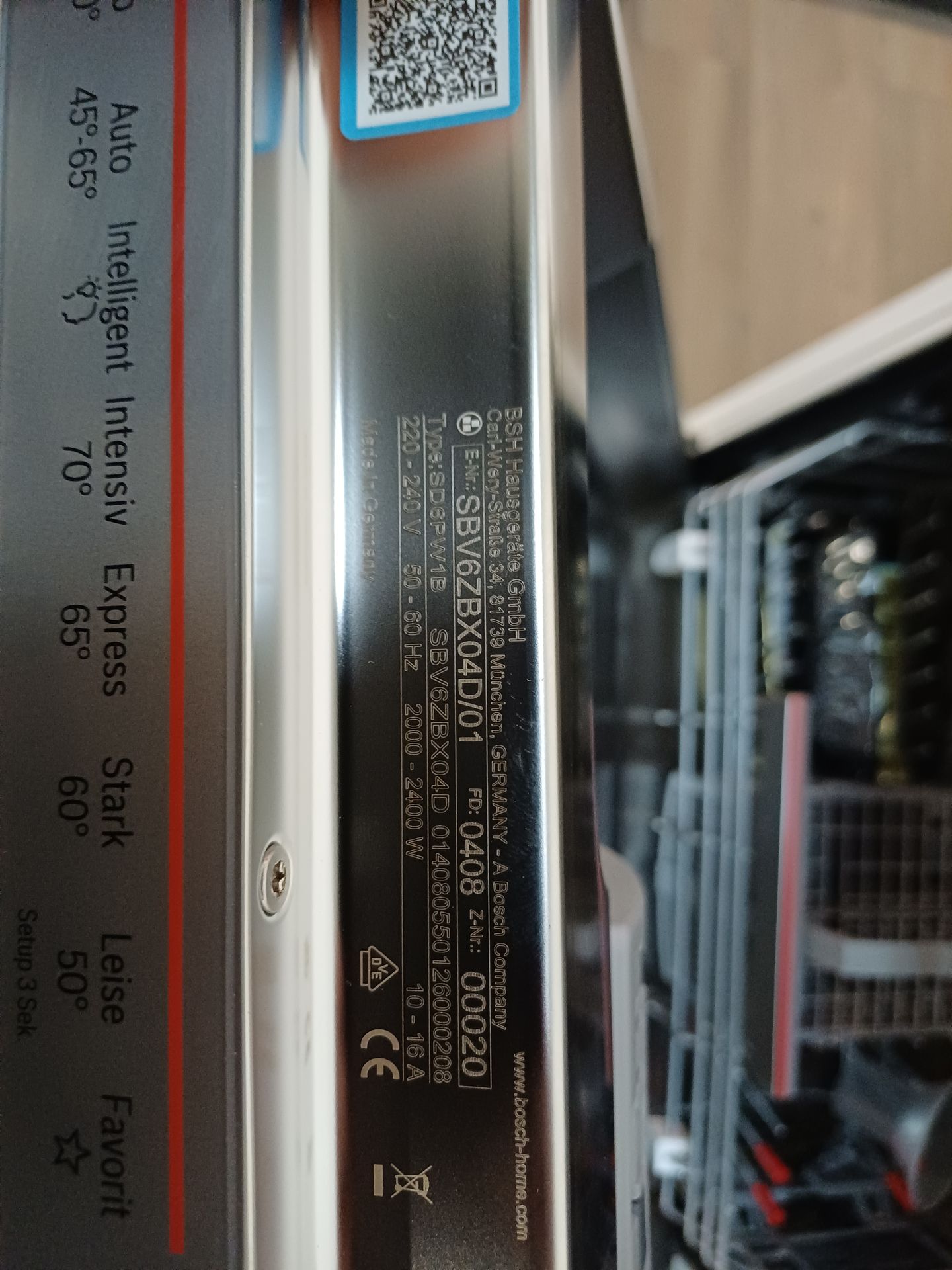 SBV6ZBX04D Exclusiv (SelectLine) (BOSCH Exclusiv) Aussteller