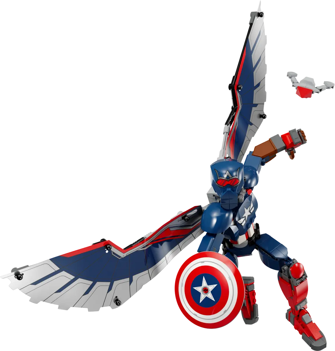 New Captain America Baufigur New Captain America Baufigur