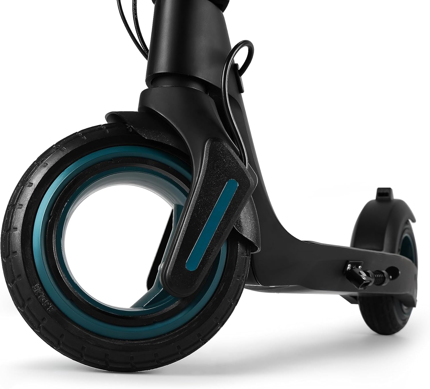 Elektro-Trottinette, Scooter, Frontrolle, Hub, Bremsmechanik