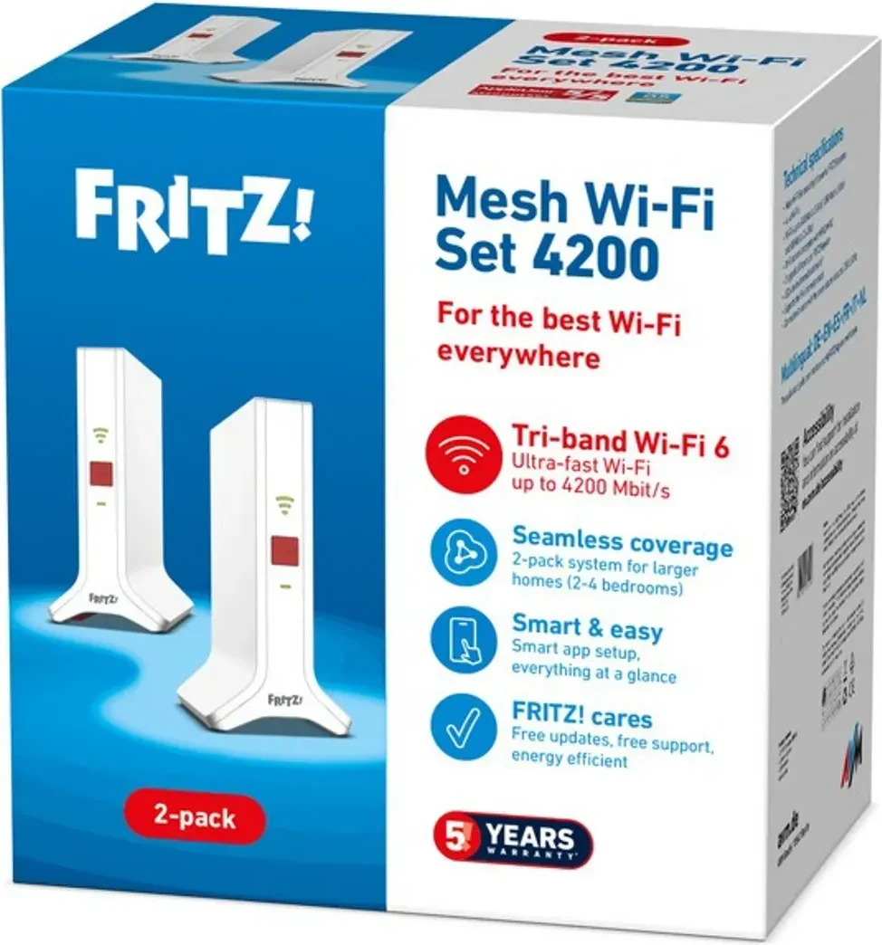 FRITZ!Mesh Set 4200 2-pack Edition International