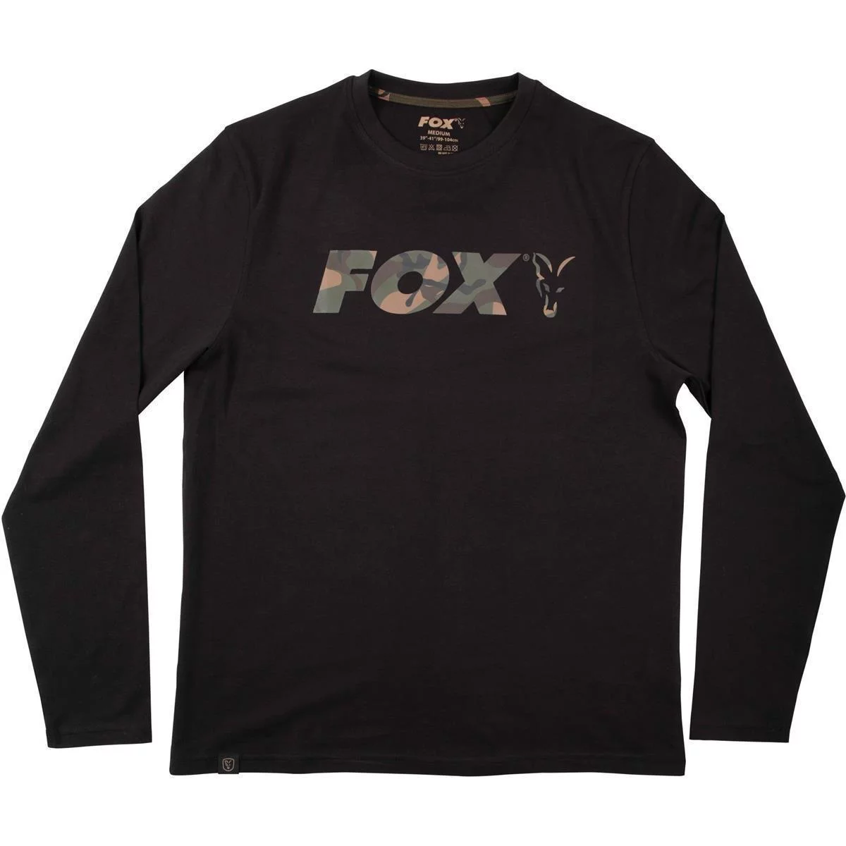 Fox Black / Camo LS - L Fox Black / Camo LS - L