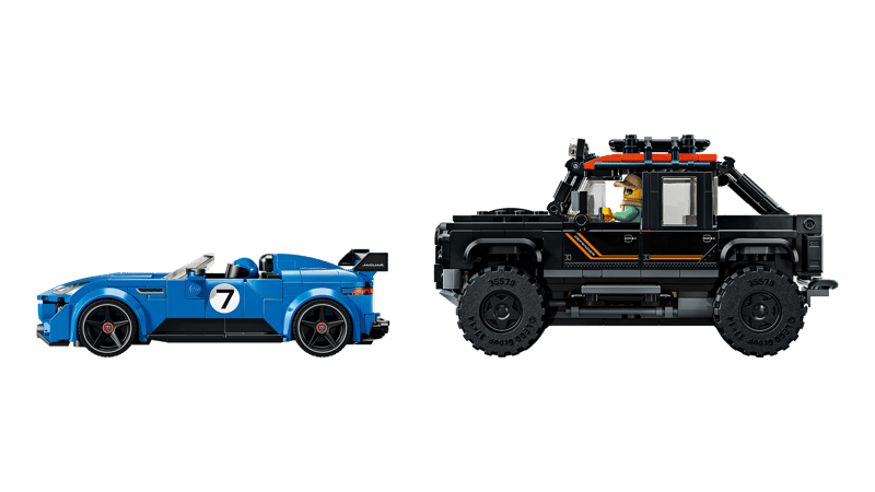 Lego Auto, Rennwagen, Sportwagen, Offroad-SUV, Kunststoffbausteine