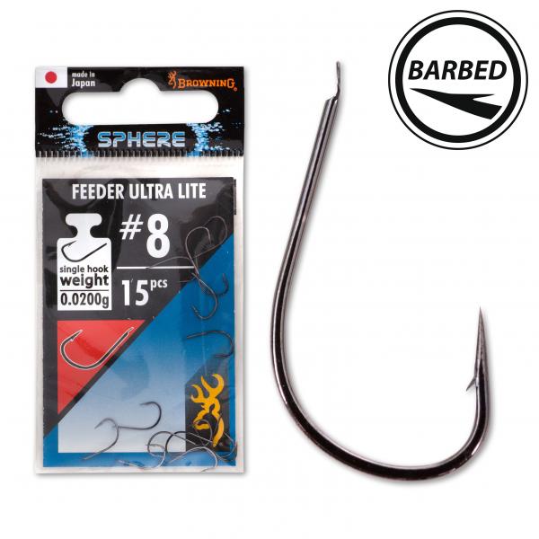 Sphere Feeder Ultra Lite black nickel 15Stück 0,18g (4790008)