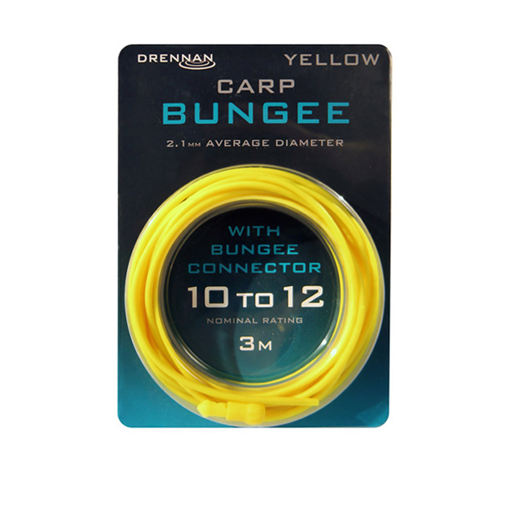 CARP BUNGEE , GELB , 10-12 CARP BUNGEE , GELB , 10-12