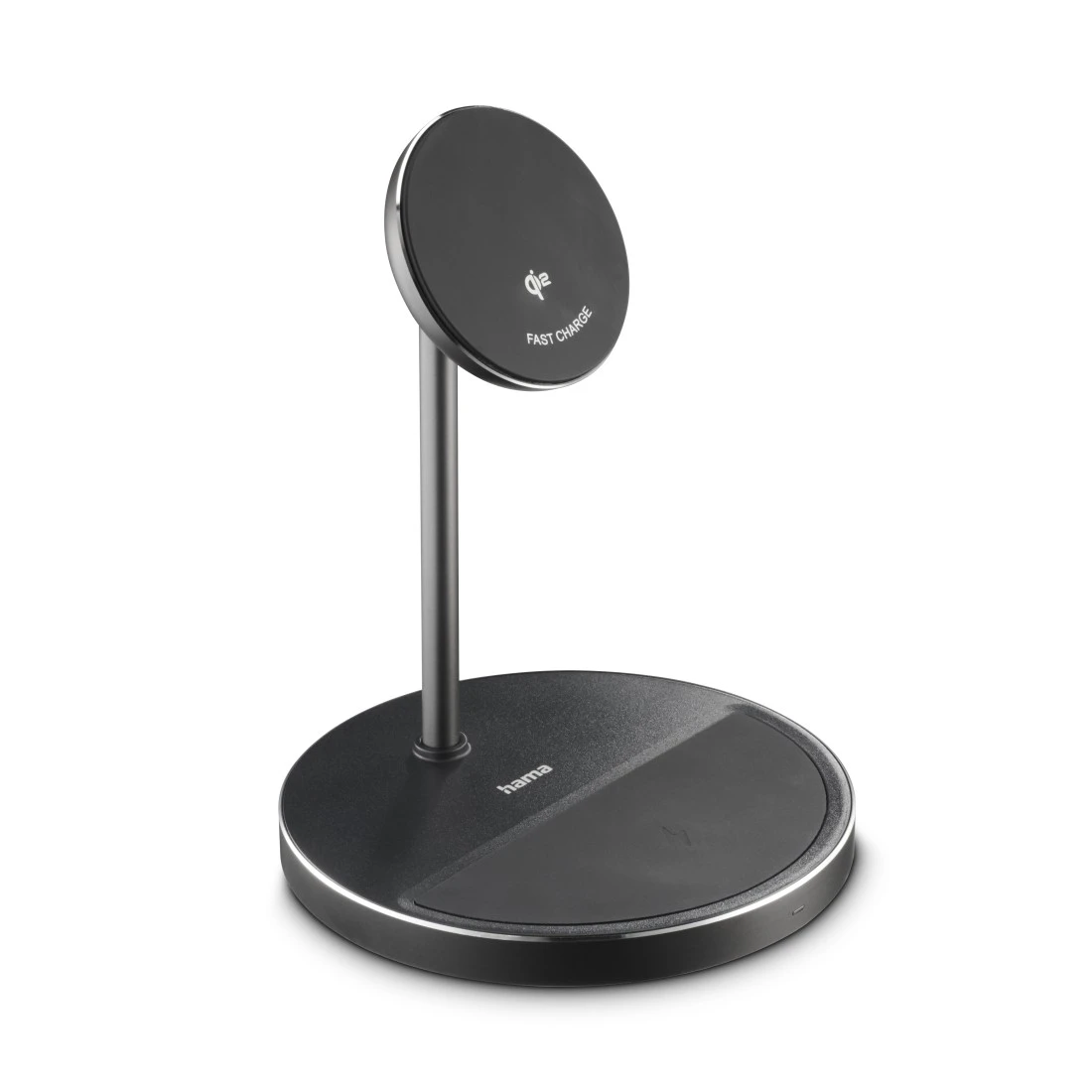 Kabelloses Qi2-Ladegerät, induktiv Schnellladen, 2in1-Ladestation, 15 W 