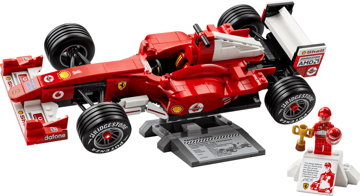 Ferrari, Formel 1, Rennwagen, LEGO, Kartenzubehör