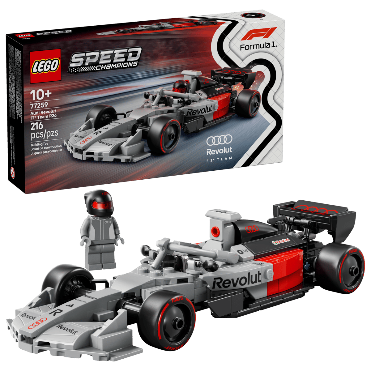 Lego, Speed Champions, Formel 1, Revolut, Autorenn