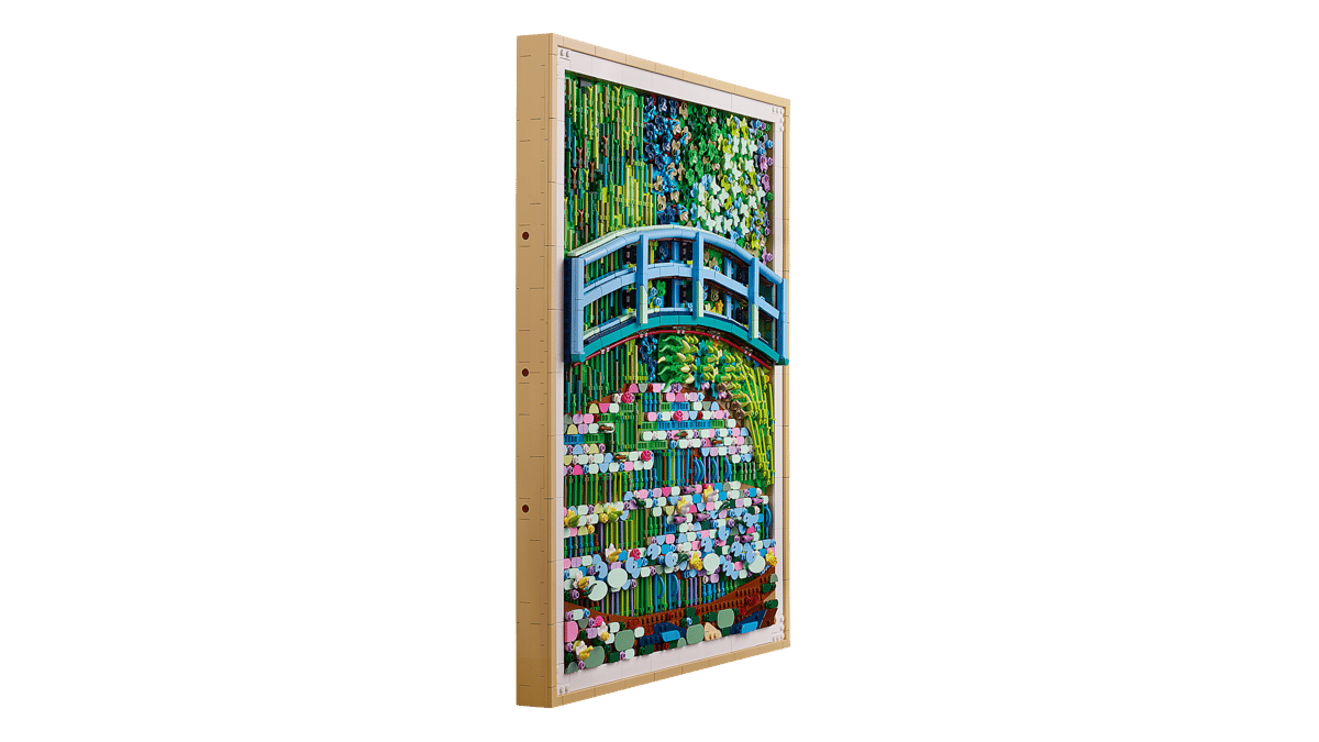 Claude Monet - Brücke über einen Seerosenteich