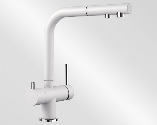 BLANCO FONTAS-S II silgranitweiß HD (Blanco) Aussteller