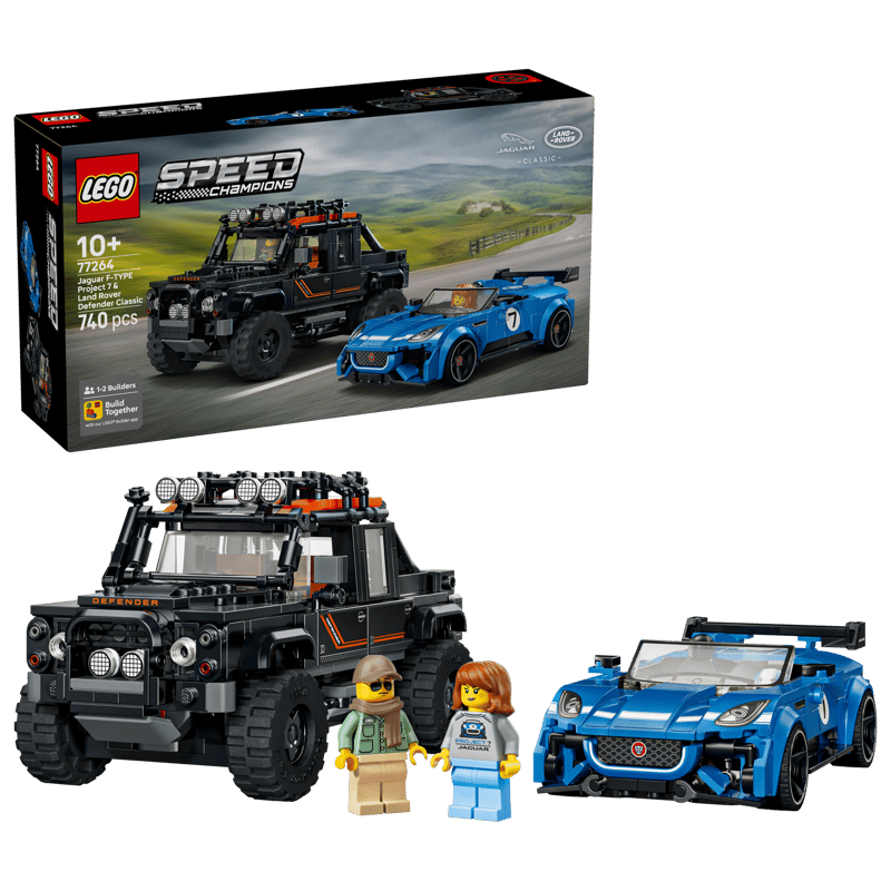 lego, speed, champions, off-road, defender