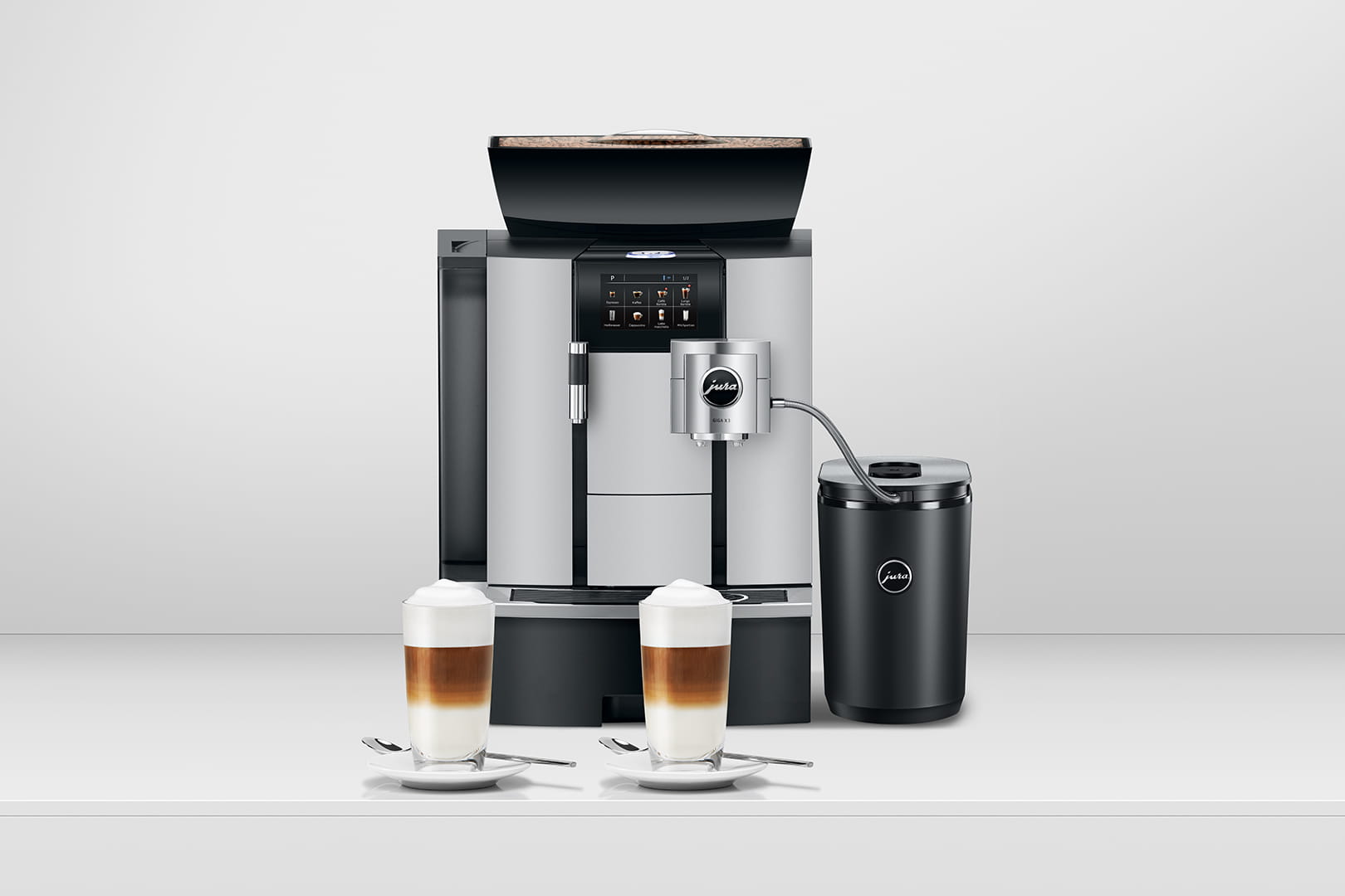 Kaffeemaschine, Siebträgermaschine, Espresso-Kaffeemaschine, Milchschaumbehälter, Kaffeezubehör