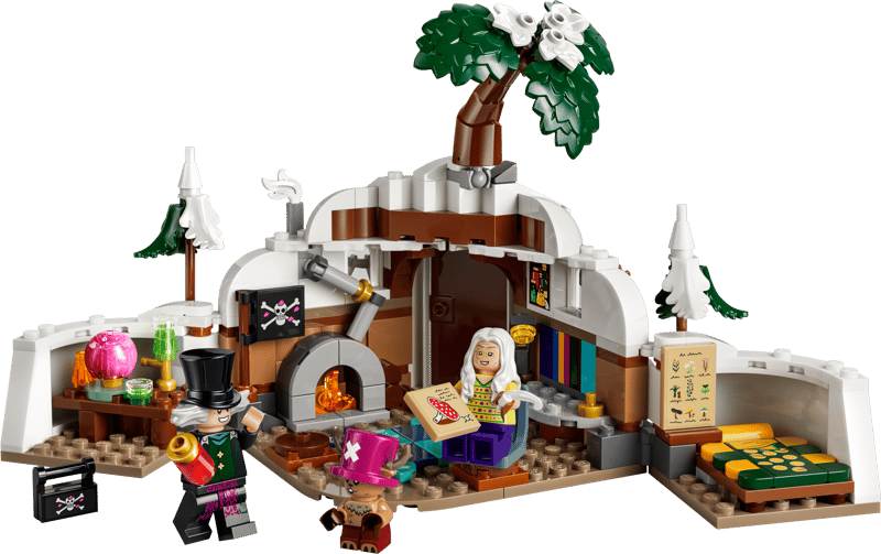 Lego, Keller, Höhle, Palme, Figuren
