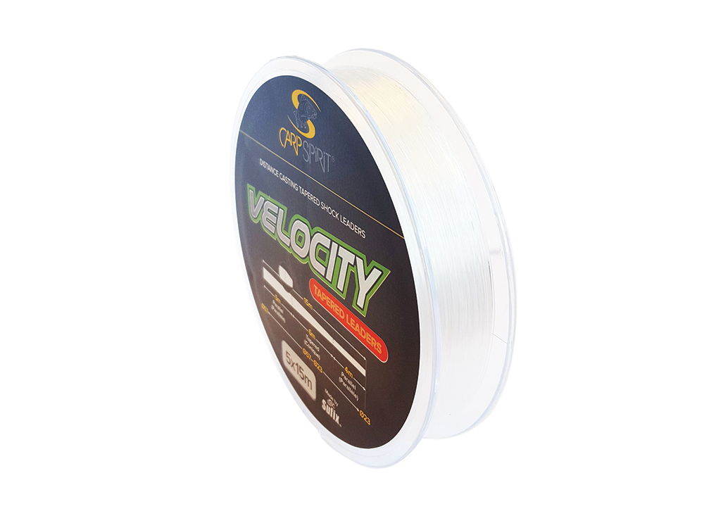 VELOCITY TAPER.LEAD.5X15M 0,23/0,57mm
