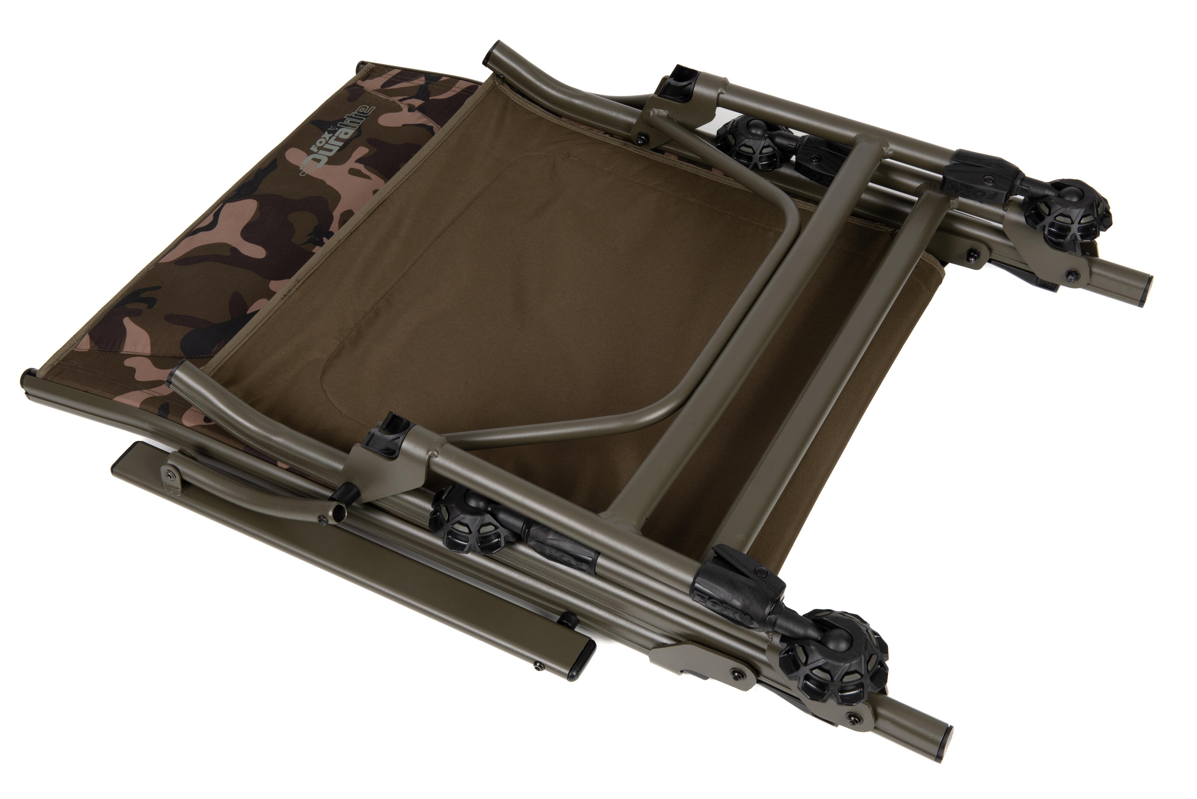 Klappstuhl, Campstuhl, Camo Muster, Aluminiumrahmen, Tragekupplung