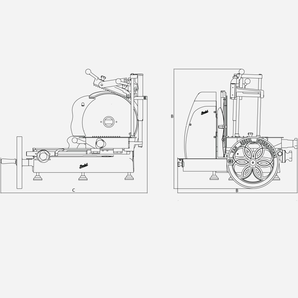 Schneidemaschine, Sägeblatt, Flächenschutz, Industriemotiv, Werkzeugmaschine