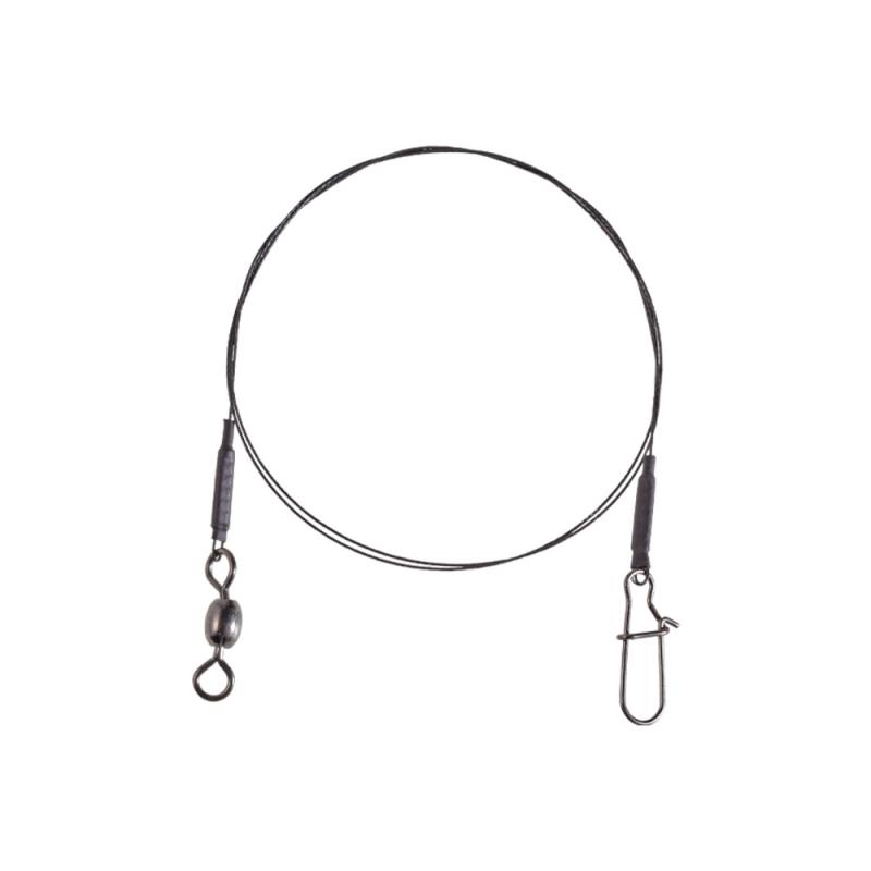 Angelschnur, Angel Seil, Schnur mit Karabiner, Kabelbinder, Halterung