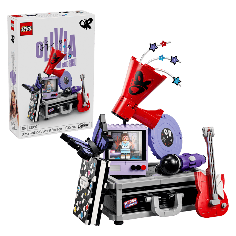 Lego, Origa, Olivia Rodrigo, Musik-Set, Gitarren-Zubehör