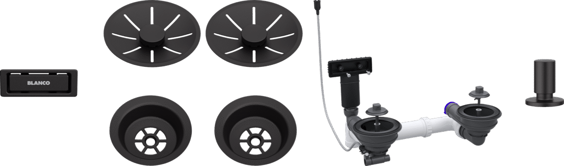 Ablg Set 2x3,5Zoll mAfb InFino schwarz