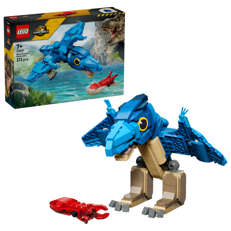LEGO, Dinosaurier, Pteranodon, Bausatz,  blau