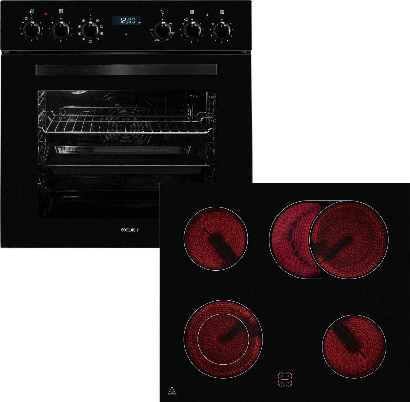 EHE285-HBZ-020 schwarz-Set (GK mit Rahmen) Kochfeld, Küche, Gerät, Elektrisches Gerät