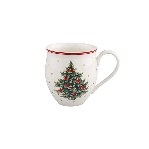 Toy's Delight Henkelbecher Rot, 390 ml, Premium Porcelain Toy's Delight Henkelbecher Rot, 390 ml, Premium Porcelain