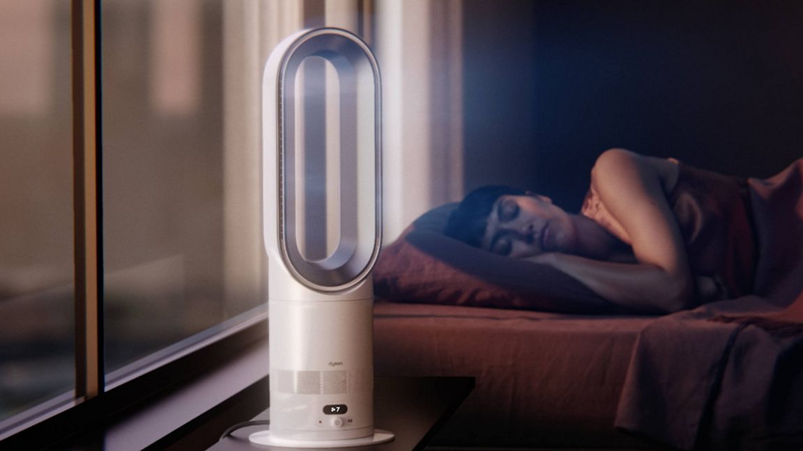 AM15 Heizlüfter (Hot + Cool HF1) weiß/silber