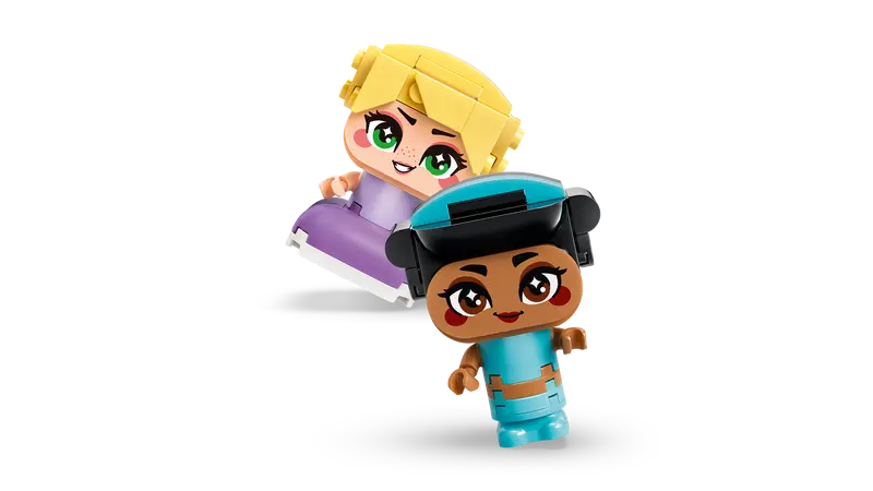 Die Mini-Prinzessinnen Jasmin und Rapunzel