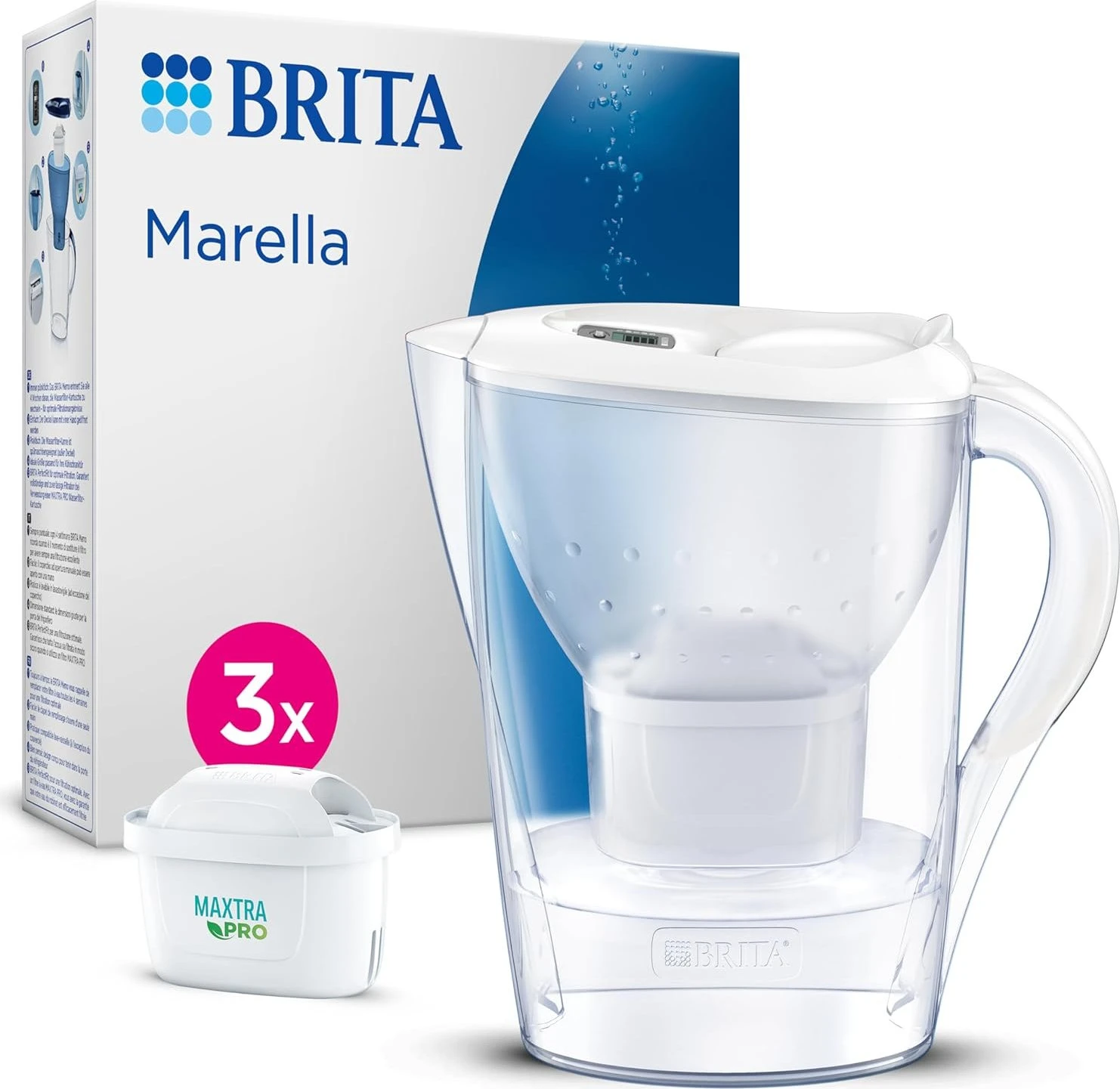 Starterpaket Marella weiß inkl. 3 MAXTRA PRO All-in-1