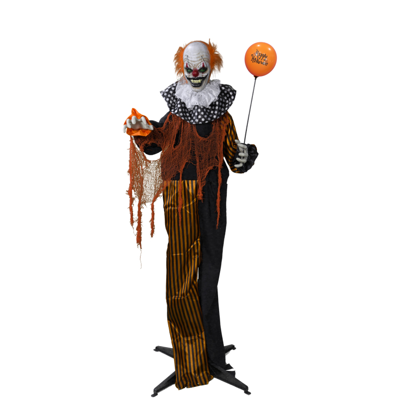 Stehender animierter Clown