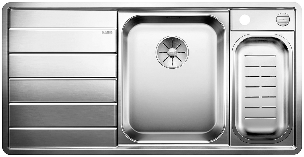 Axis III 6 S-IF Edelstahl Seidenglanz Becken rechts Axis III 6 S-IF Edelstahl Seidenglanz Becken rechts