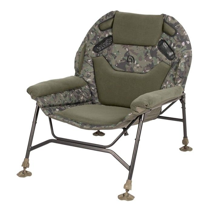 Campingstuhl, Feldstuhl, Knickstuhl, Stativgestell, Camouflage