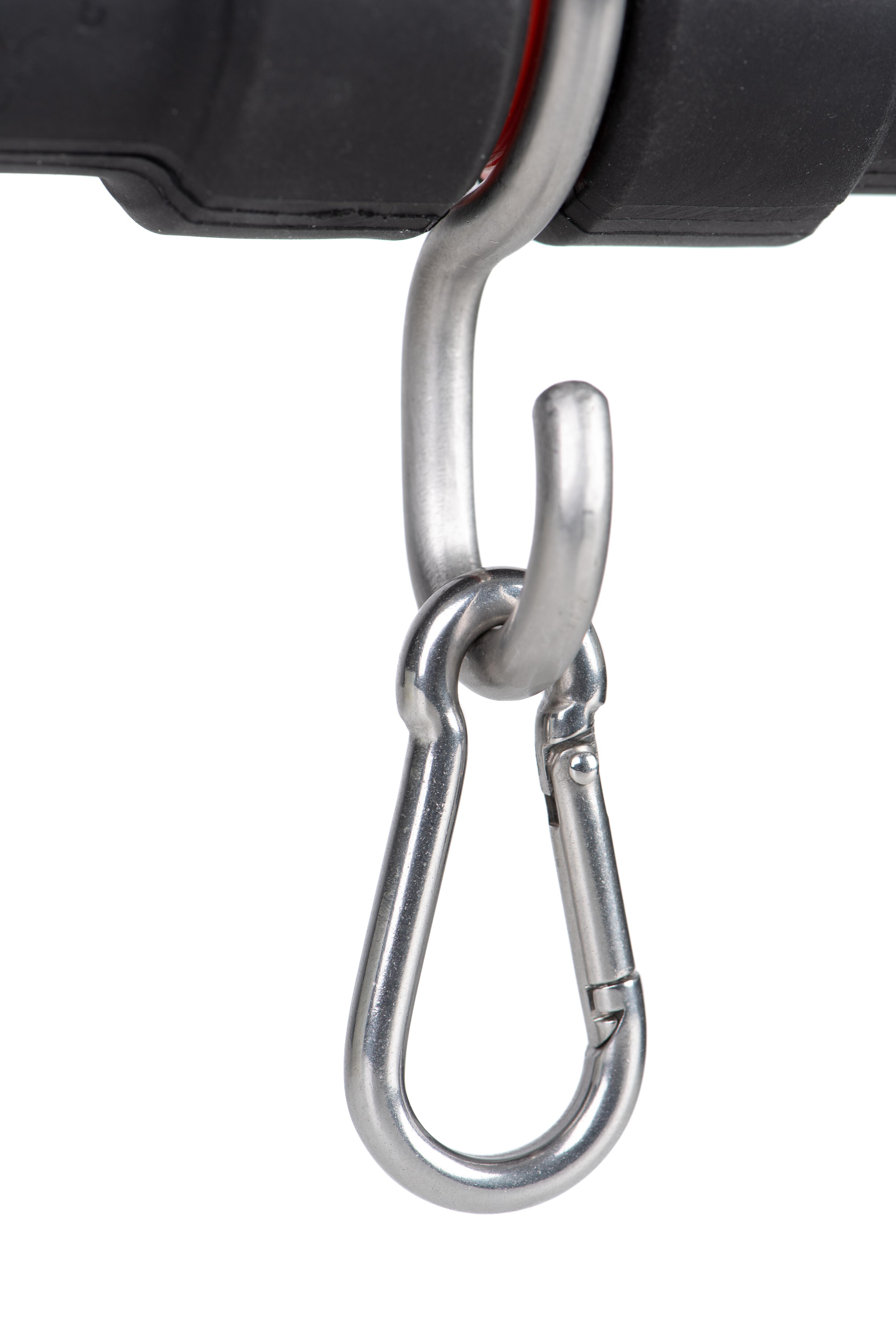 haken, karabiner, metall, edelstahl, schlossring