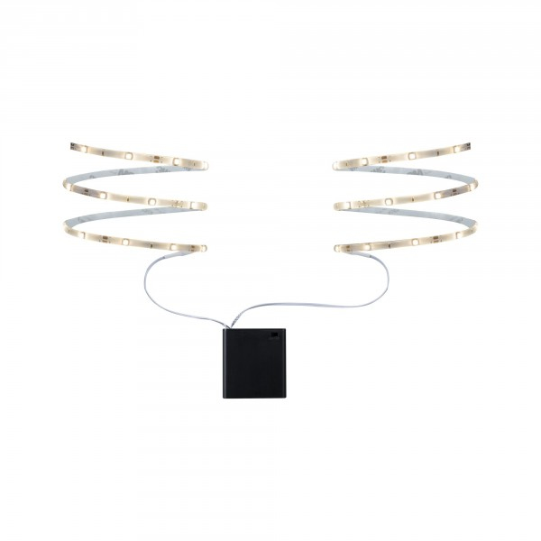 Function Mobil Stripe 2x80cm Warmweiß 1,2W 9V 6LR61 Weiß Metall/Kunststoff Function Mobil Stripe 2x80cm Warmweiß 1,2W 9V 6LR61 Weiß Metall/Kunststoff