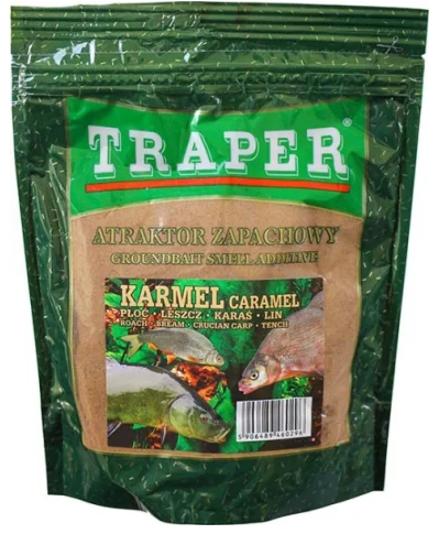 Karpfenfalle?, Atrakator zapachowy, Groundbait, Karmel, Kartonne